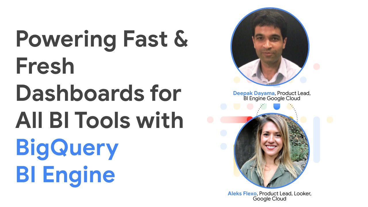 Running business intelligence on big data can be challenging. BigQuery BI Engine is a blazing-fast, in-memory analysis service for BigQuery that allows users to analyze complex data sets interactively with sub-second query response time and with high concurrency. BigQuery BI Engine seamlessly integrates with familiar tools like Data Studio and Looker, along with other popular BI tools, to accelerate data exploration and analysis.  Discover how BI Engine works and see a demo across different business intelligence tools.