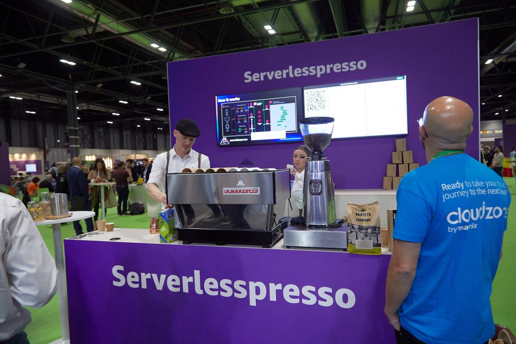 Serverlesspresso at Madrid