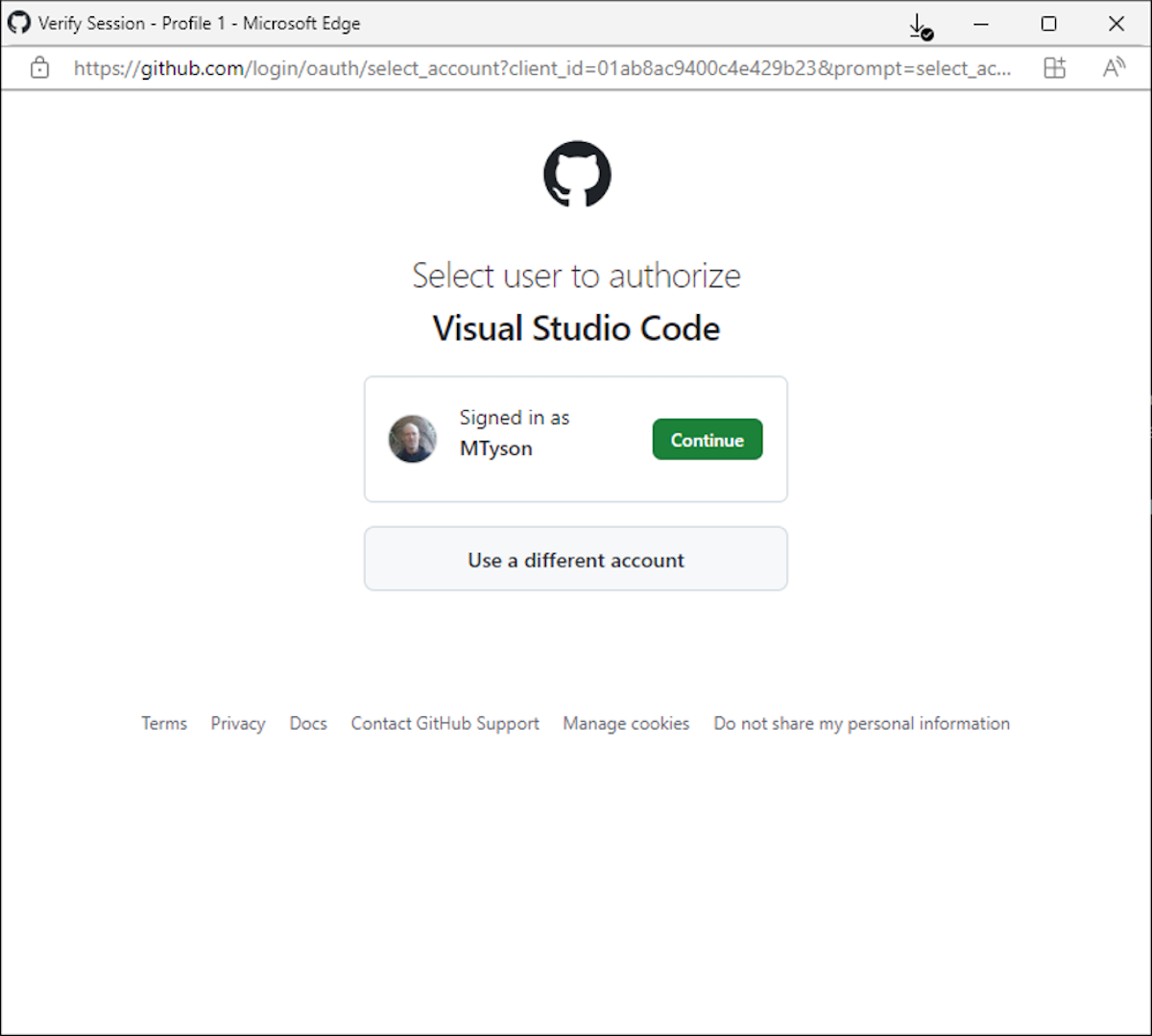 A screenshot of the VSCode.dev online browser.